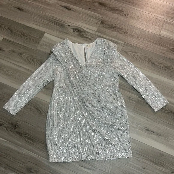 Silver dress - Picture 1 of 7